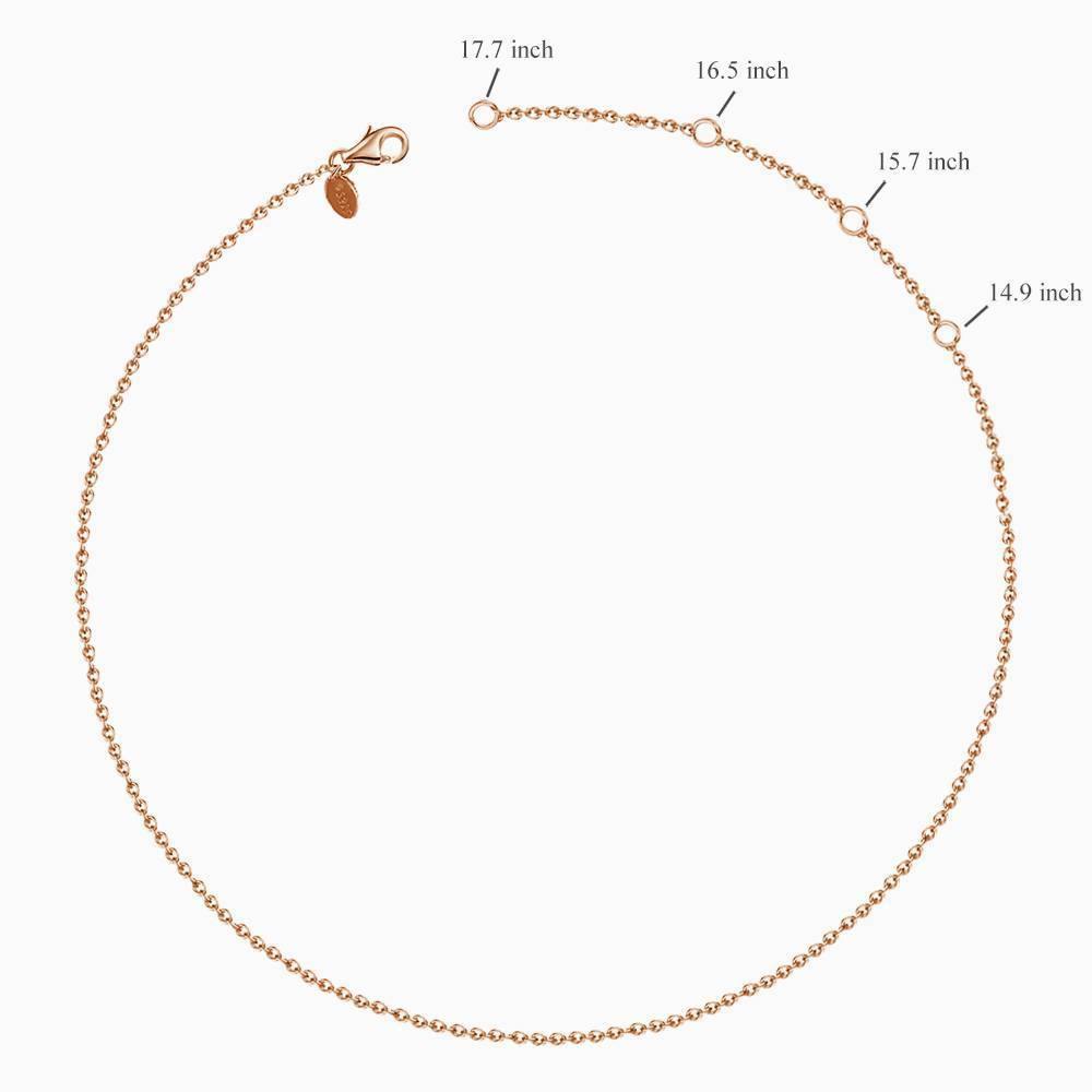 Soufeel Gold "Carrie" Style Name Necklace Gifts For Her