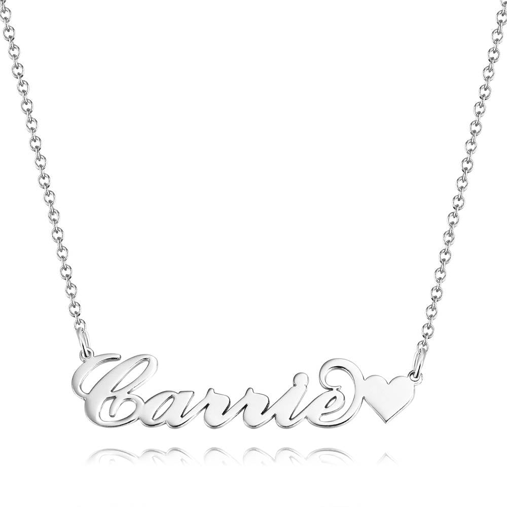 Soufeel Gold "Carrie" Style Name Necklace Gifts For Her