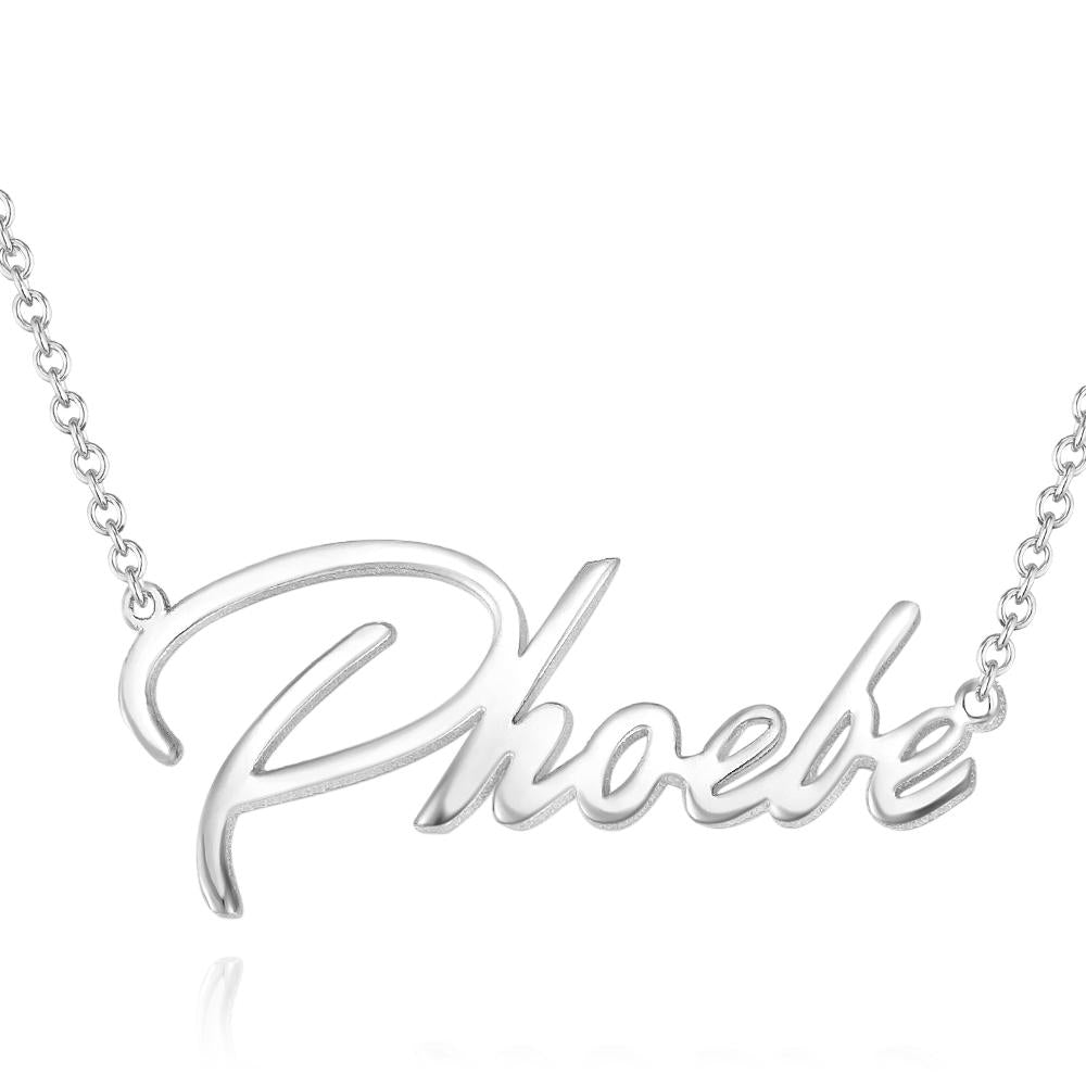Soufeel Gold "Carrie" Style Name Necklace Gifts For Her